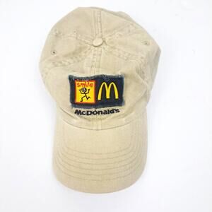 Vintage Head Shot McDonalds Baseball Hat Rare